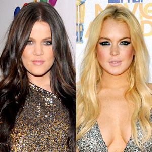 Khloe Kardashian Odom, Lindsay Lohan Khloe Kardashian Odom, Lindsay Lohan